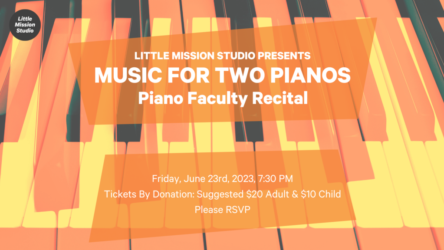 Piano Faculty Recital: June 2023