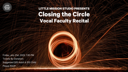 Vocal Faculty Recital: July 2023