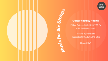 Guitar Faculty Recital: October 2023